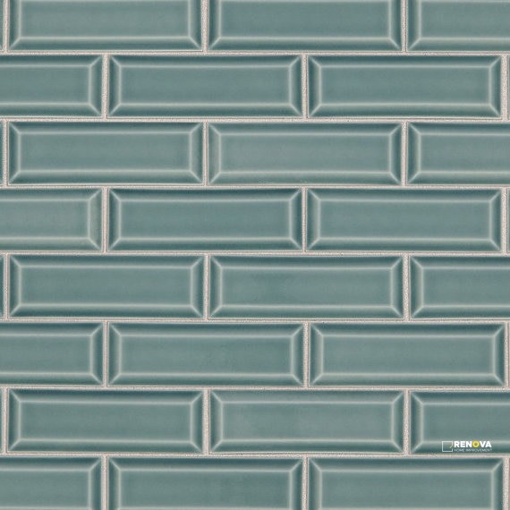 REVALIA REMIX GLOSSY BRICK JOINT MOSAIC 2X6 BEVEL - 13X15 - 5