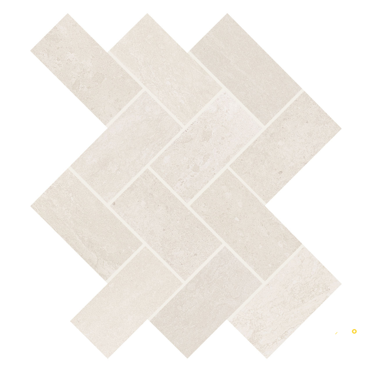 ADVANTAGE MATTE HERRINGBONE MOSAIC 2X4 - 12X14 - 3