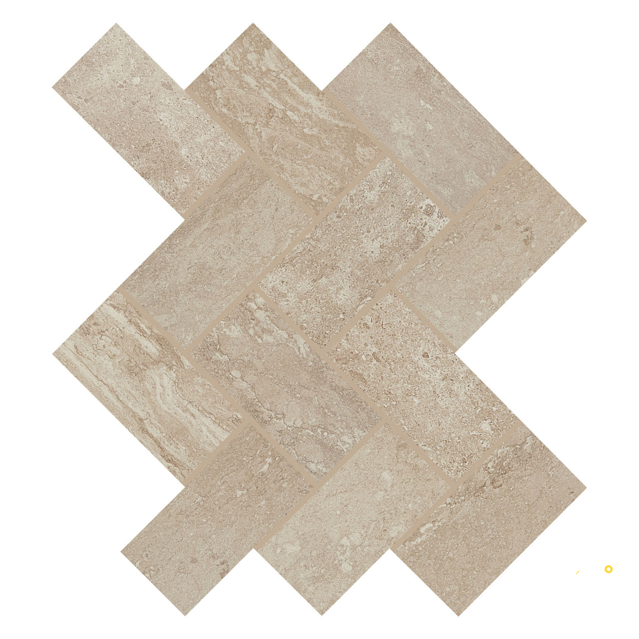 ADVANTAGE MATTE HERRINGBONE MOSAIC 2X4 - 12X14 - 4