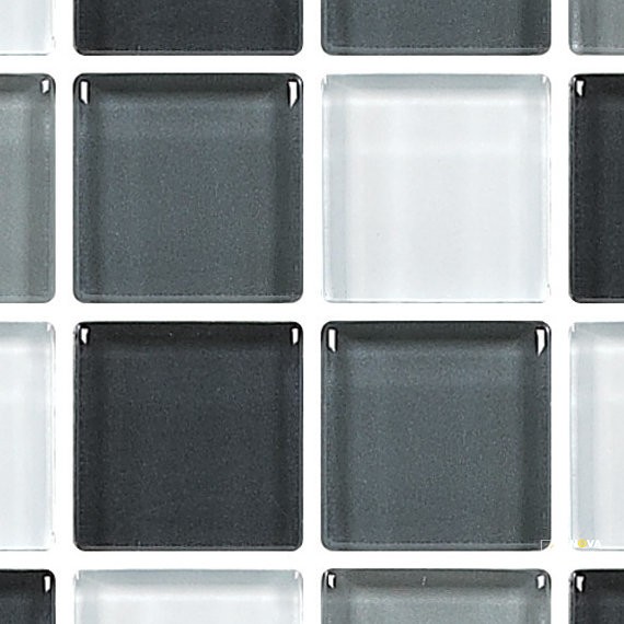 COLOR WAVE GLASS BRICK JOINT MOSAIC 2X1 - 13X14 - 5