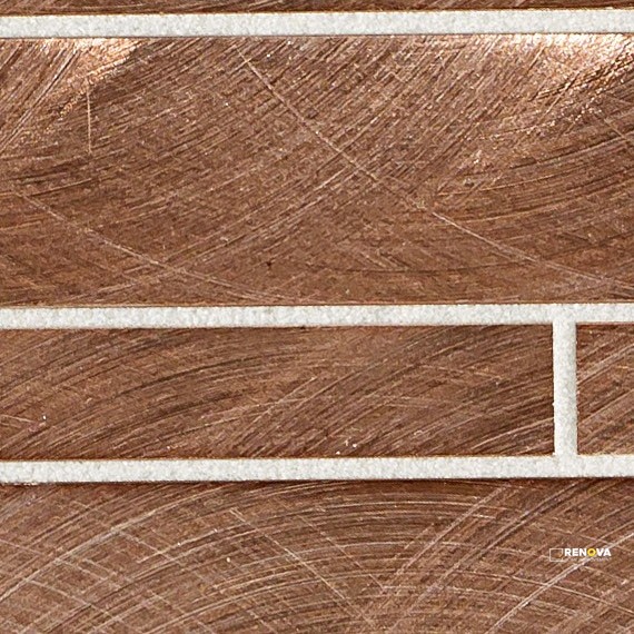 STRUCTURE SATIN BRICK JOINT MOSAIC 1X2 GRP2 - 12X12 - 2