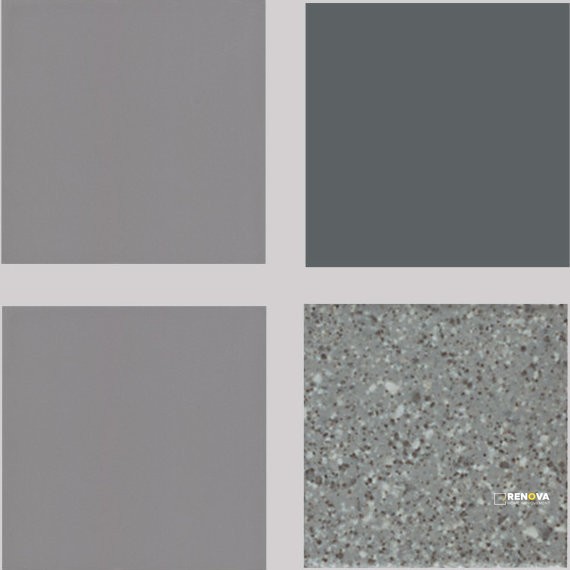 UNGLAZED MOSAICS MATTE PATTERN BLEND 1X1 - 12X24 - 6