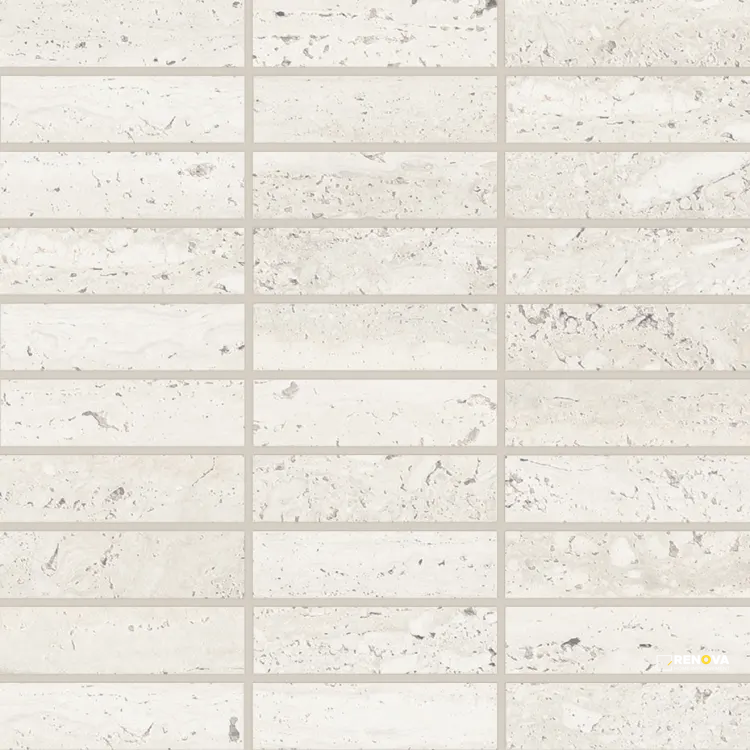 SENSI ROMA SATIN STRAIGHT SET MOSAIC 1" X 4" - 6