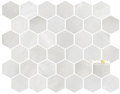 VIENNA HONED HEXAGON MOSAIC 2IN - 7