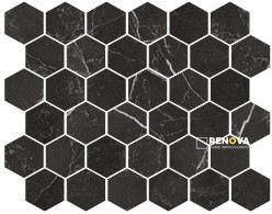 VIENNA POLISHED HEXAGON MOSAIC 2IN - 6