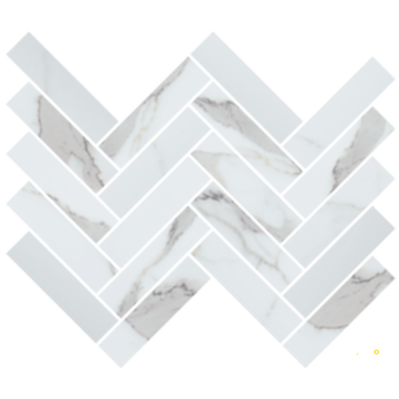 VENATO SATIN HERRINGBONE MOSAIC 1.5X6 - 12X18 - 2