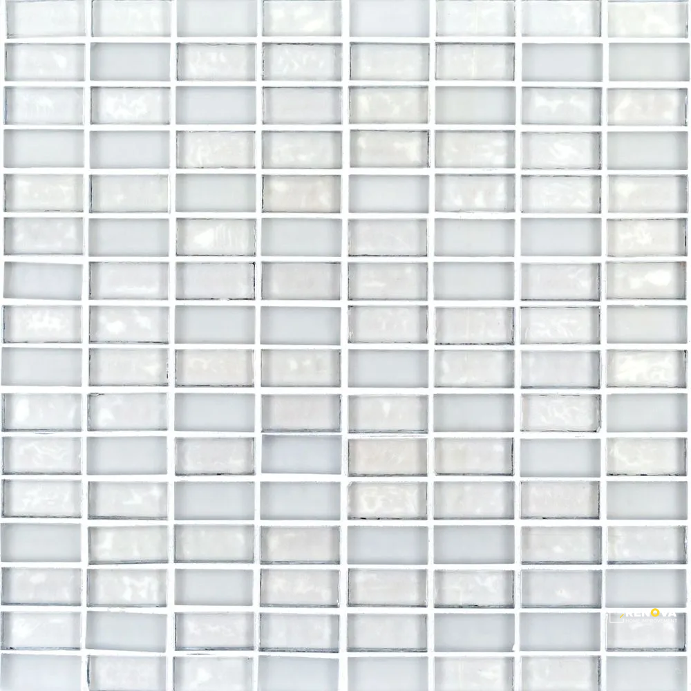 AUKLAND 5/8" STACK BRICK MOSAIC 12.25" X 12.25" - SA990067 - SA990067 - 5