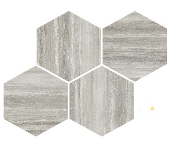 VIENNA HONED HEXAGON MOSAIC 6IN - 11