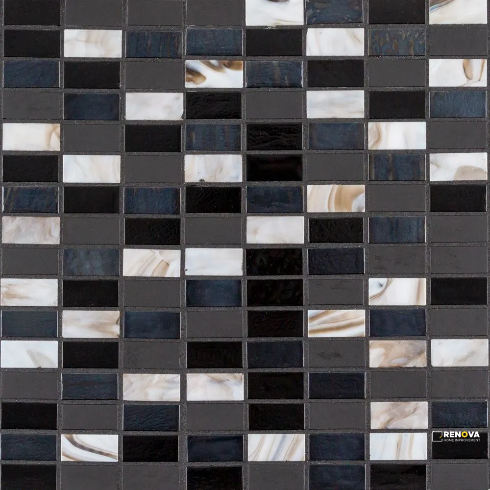 WAIMEA 5/8" STACK BRICK BLEND MOSAIC 12.25" X 12.25" - SA990092 - SA990092 - 6