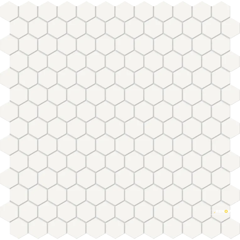 S-SERIES MATTE MESH HEXAGON MOSAIC GROUP 1 1" X 1" - 4