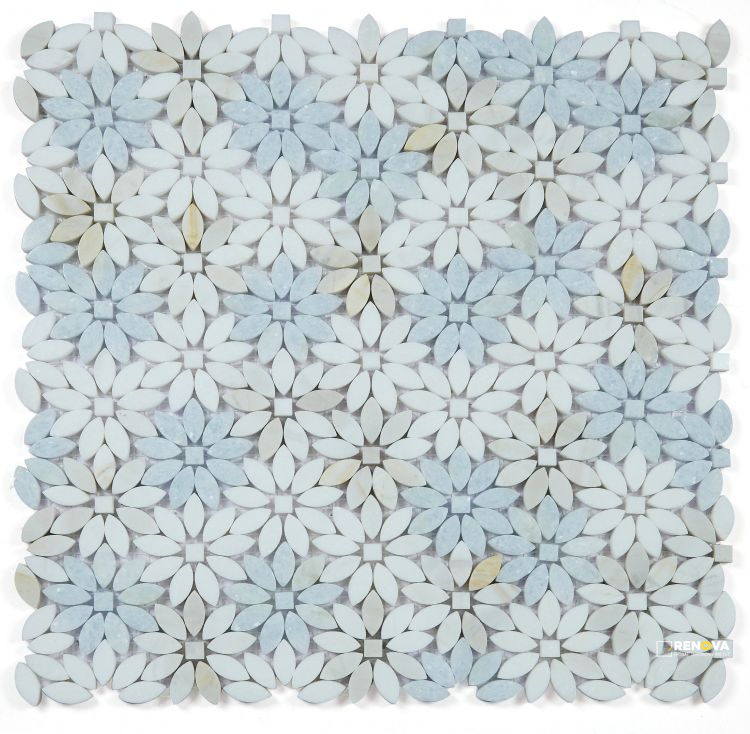 DAISY WILD MARINA MOSAIC 12.5" X 12.75" - 5