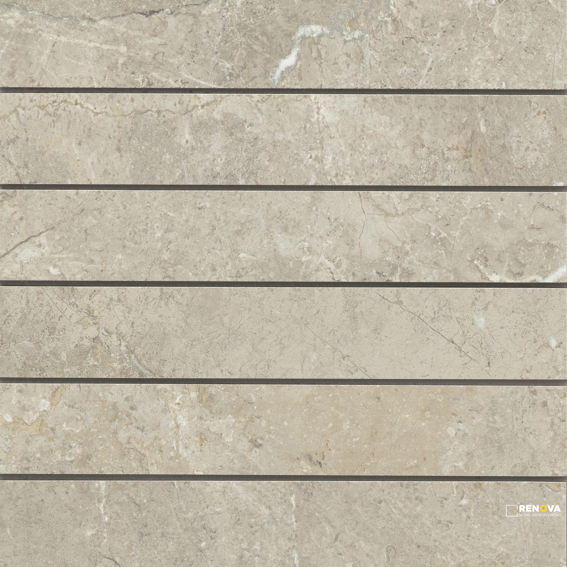 TERRAMOR HONED 2X12 STACKED MOSAIC 12X12 - 4