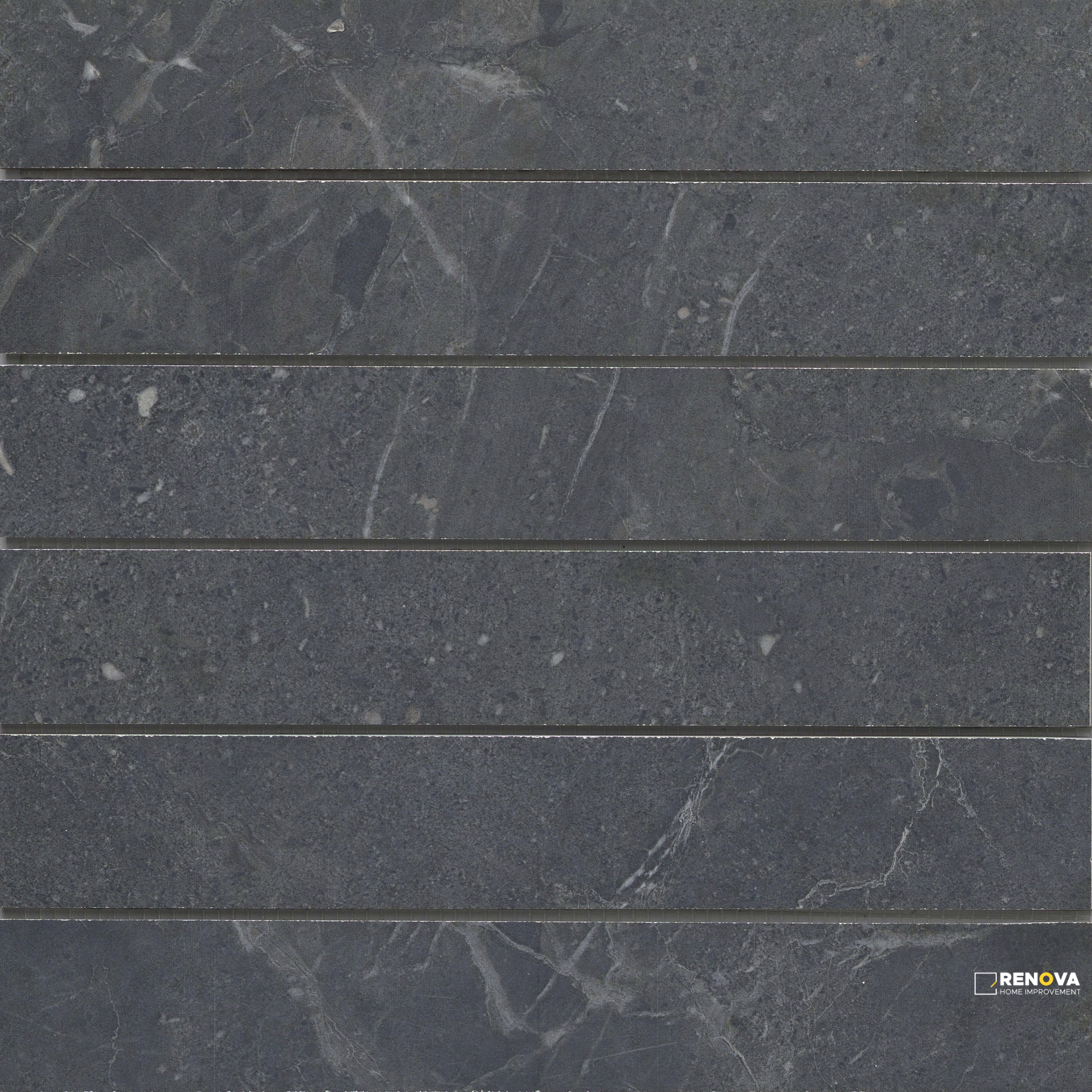 TERRAMOR HONED 2X12 STACKED MOSAIC 12X12 - 6