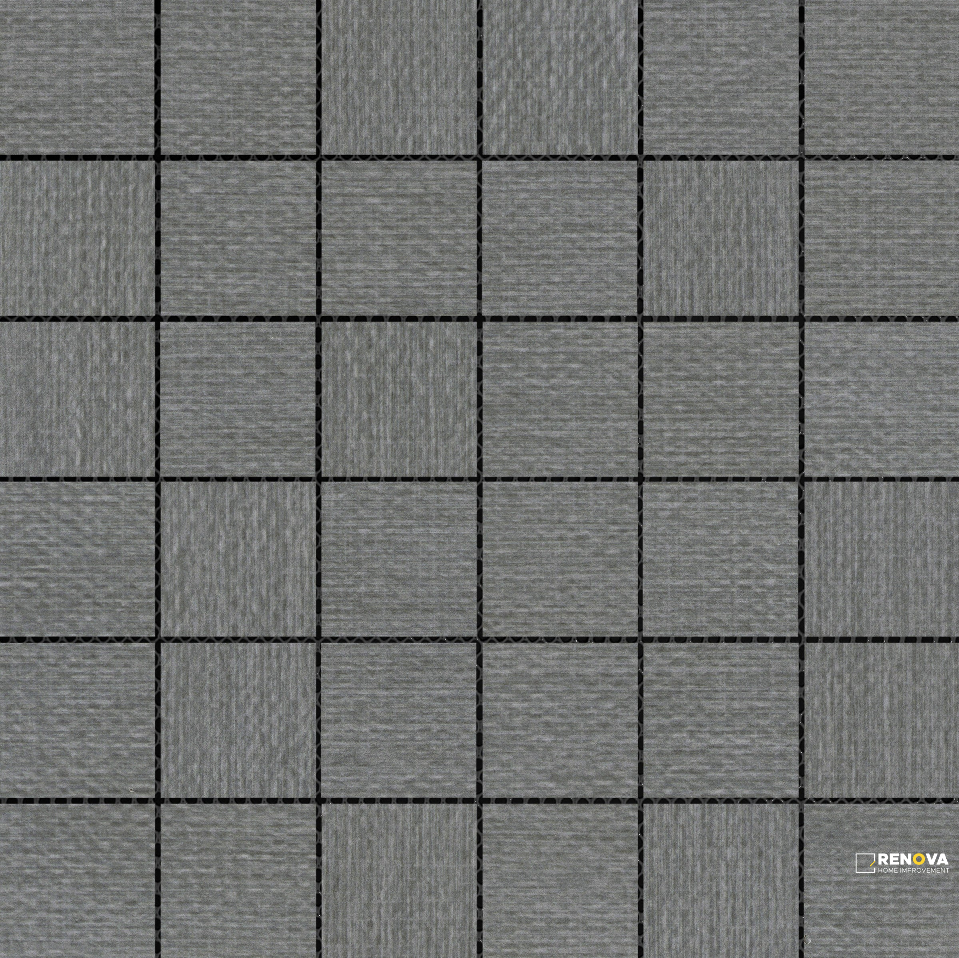 JUTE MATTE MOSAIC 2X2/12X12 7.5 MM - 4