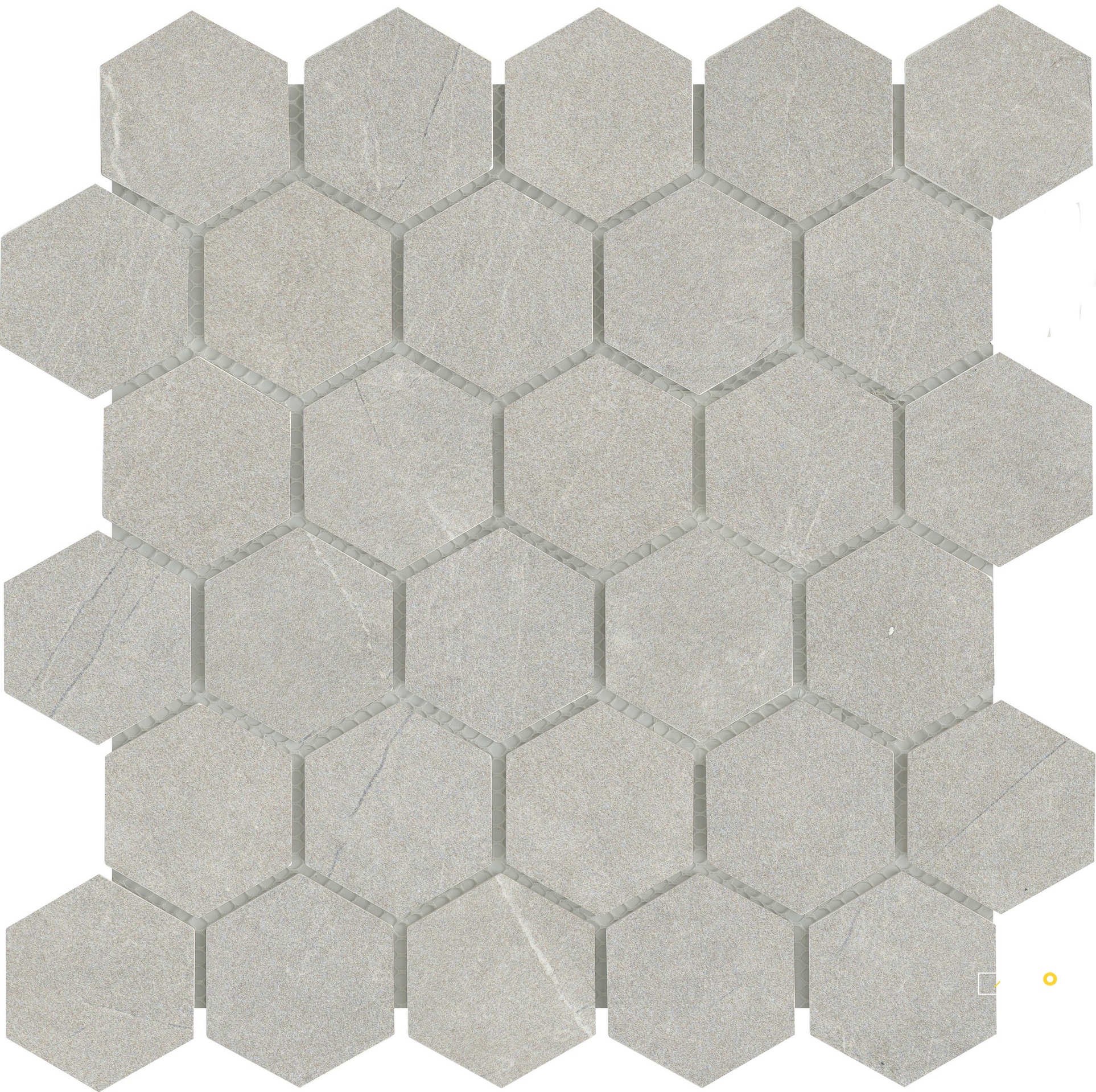 SOLARA MATTE 2IN HEXAGON MOSAIC 10X11 8.4MM - 6