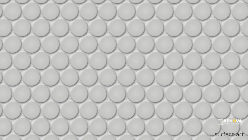 THOMPSON GLOSSY PENNY ROUND MOSAIC 3/4" - 7