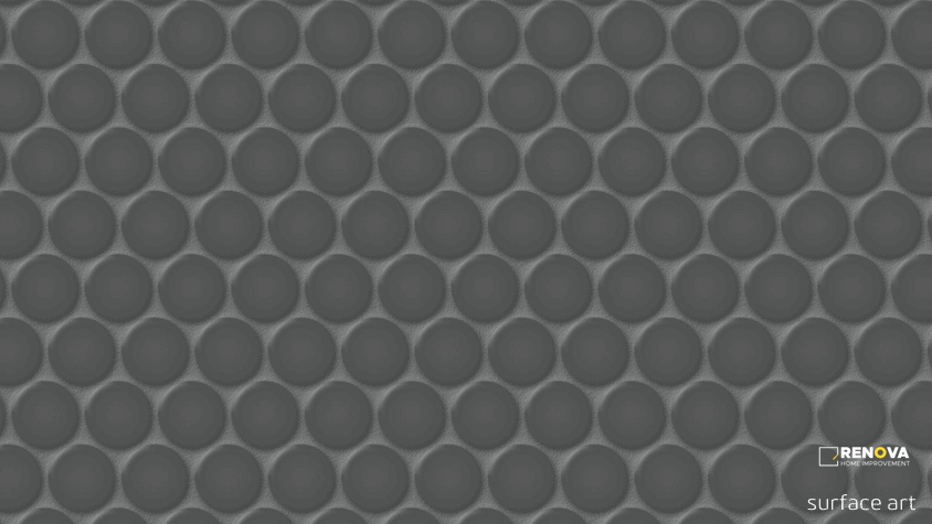 THOMPSON GLOSSY PENNY ROUND MOSAIC 3/4" - 8