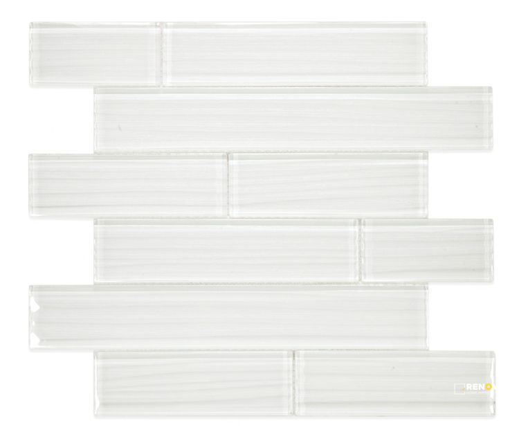 CASALE SILVER WHITE MULTI SIZE MOSAIC 11.75" X 11.75" - 4