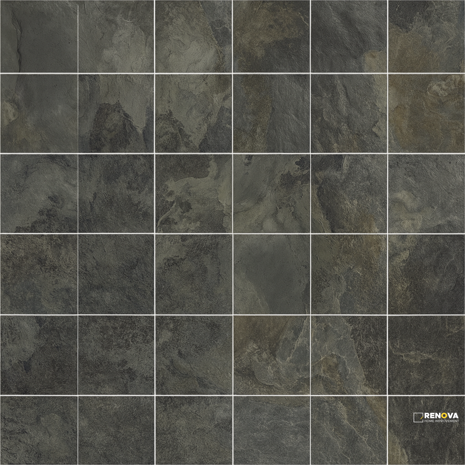 SLATE MOSAIC 2" X 2" - 8