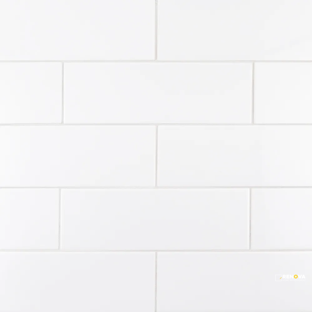 CHAPTER ES - ESSENTIALS WHITE GLOSS FIELD TILE 4" X 12" - 4