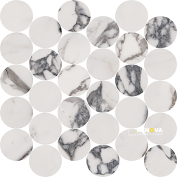 INDULGE MATTE CIRCLE MOSAIC 2.5" - M2.5CIR - 5