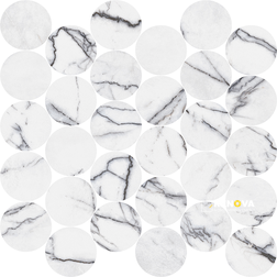INDULGE MATTE CIRCLE MOSAIC 2.5" - M2.5CIR - 6