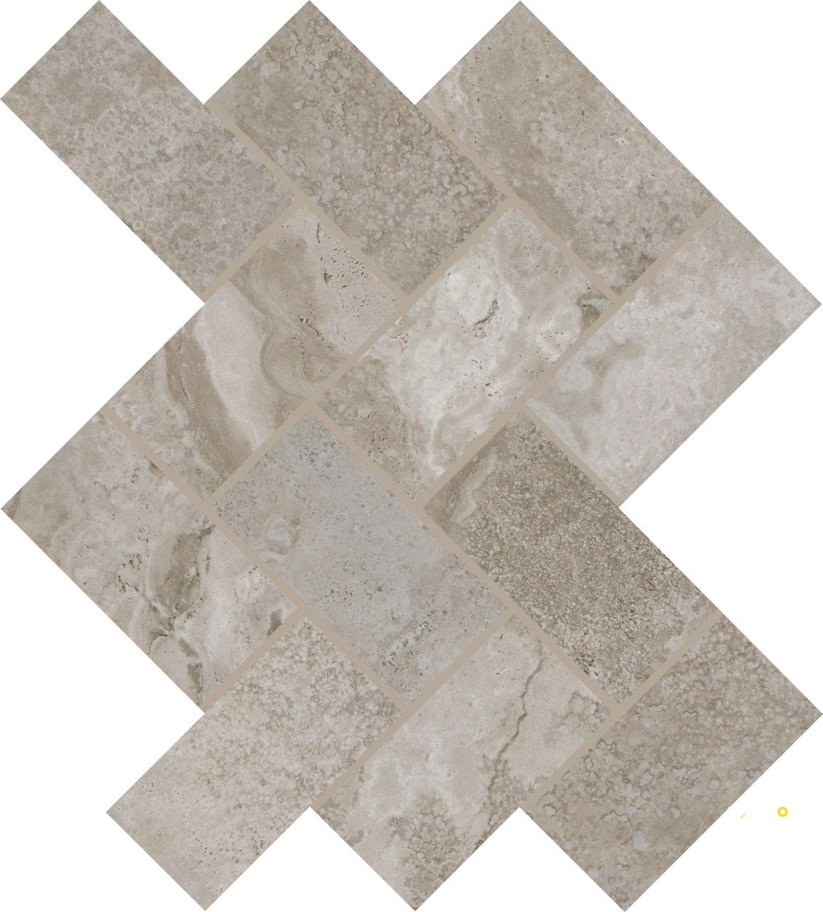 ARCHAIA MATTE HERRINGBONE MOSAIC 2X4 - 7