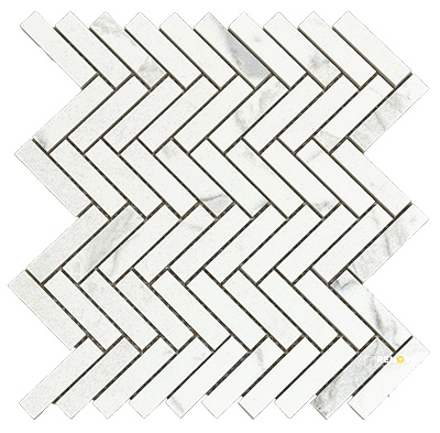 SCULTOREA NATURAL HERRINGBONE MOSAIC - 2