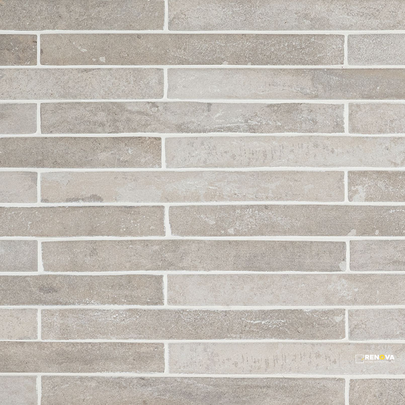 BRICKSTONE IVORY 2X18 MATTE ( 8 SF PER BOX )