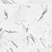 INDULGE POLISHED MIX MOSAIC 12" X 12" - M6X6MIX - 13
