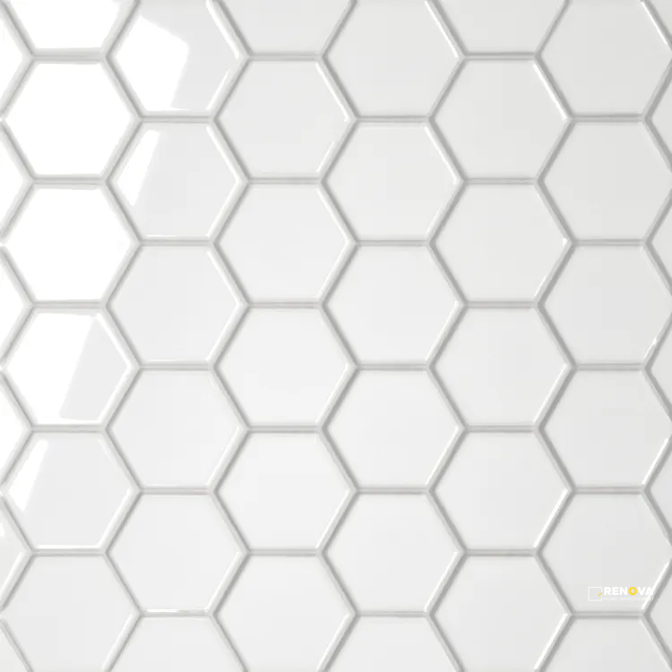 LE CAFE GLOSS HEXAGON MOSAIC 2" X 2" - 5