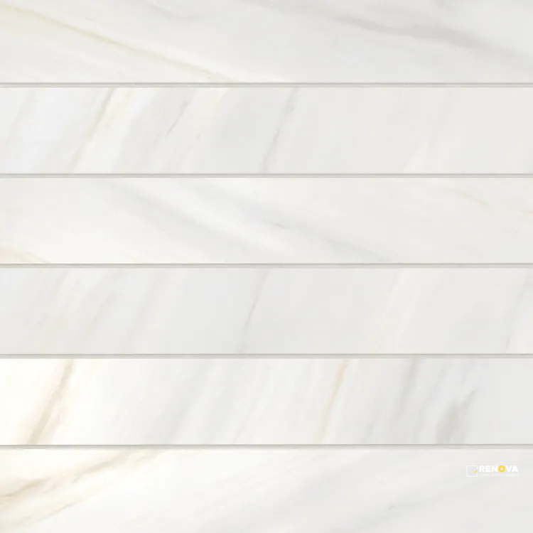 MAGNIFICA ERA BIANCO LASA POLISHED 4" X 24" - 2