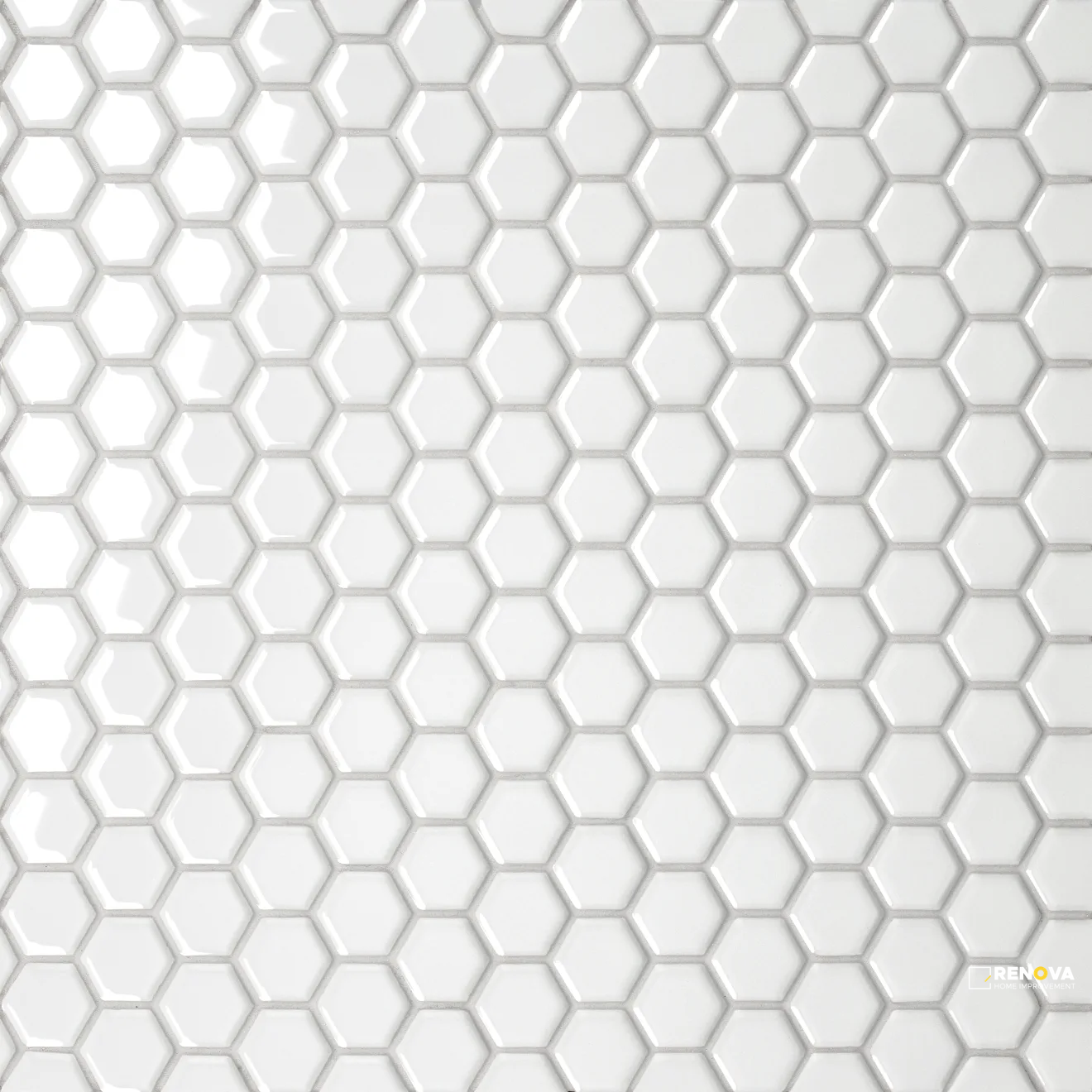 LE CAFE GLOSS HEXAGON MOSAIC 1" X 1" - 3