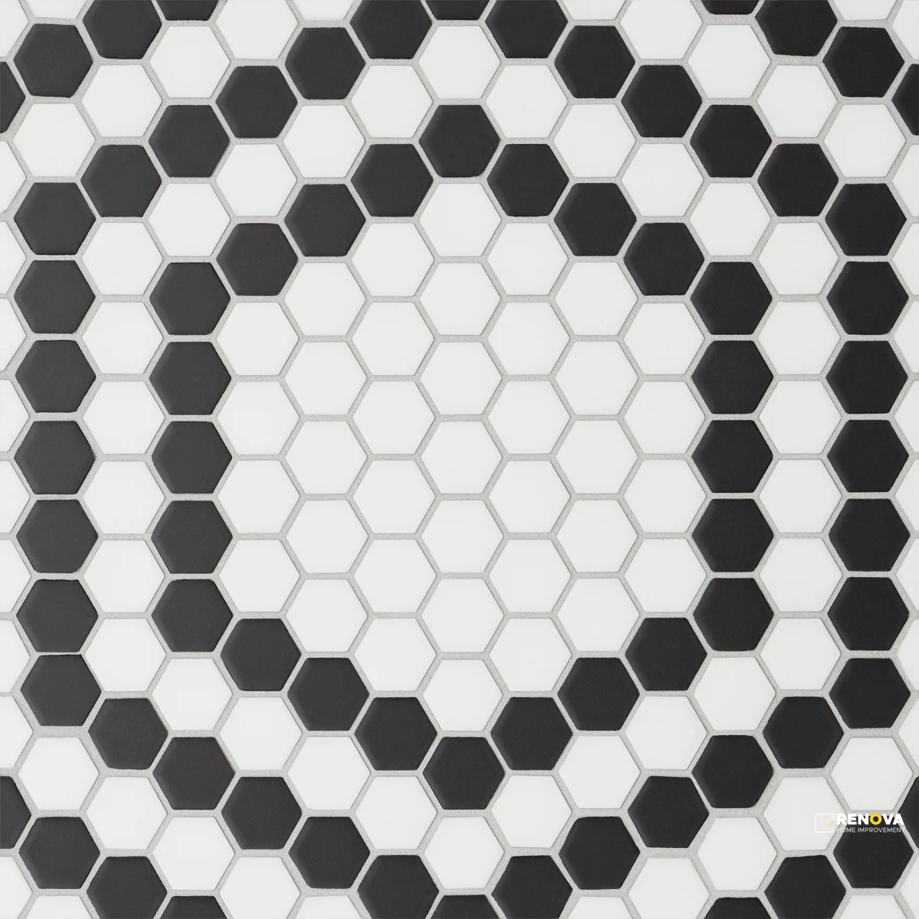 LE CAFE MATTE MOSAIC DECO DESIGN 4 - 1" X 1" - 3