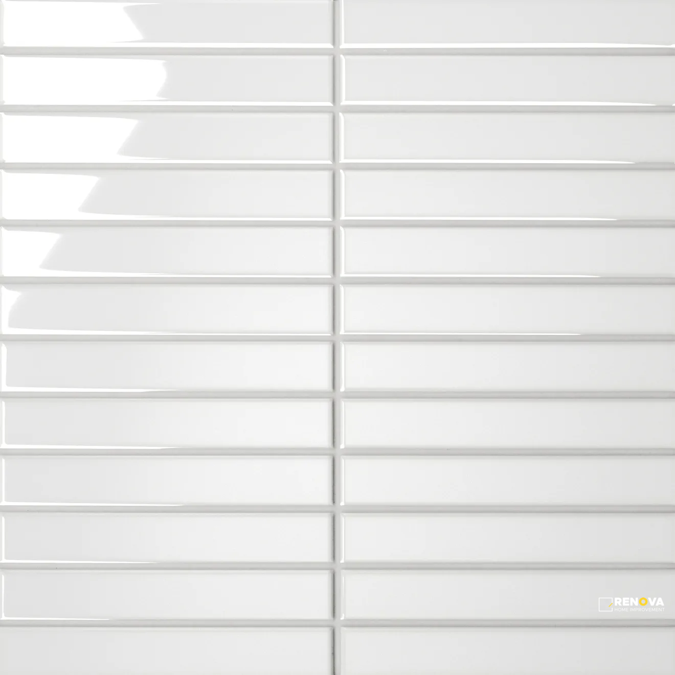 LE CAFE GLOSS STRAIGHT STACK MOSAIC 1" X 6" - 5