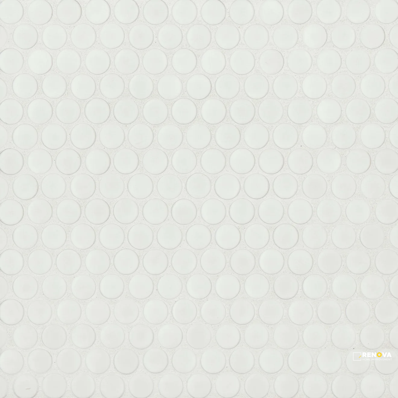 360 MATTE PENNY ROUND MOSAIC 3/4" - 16