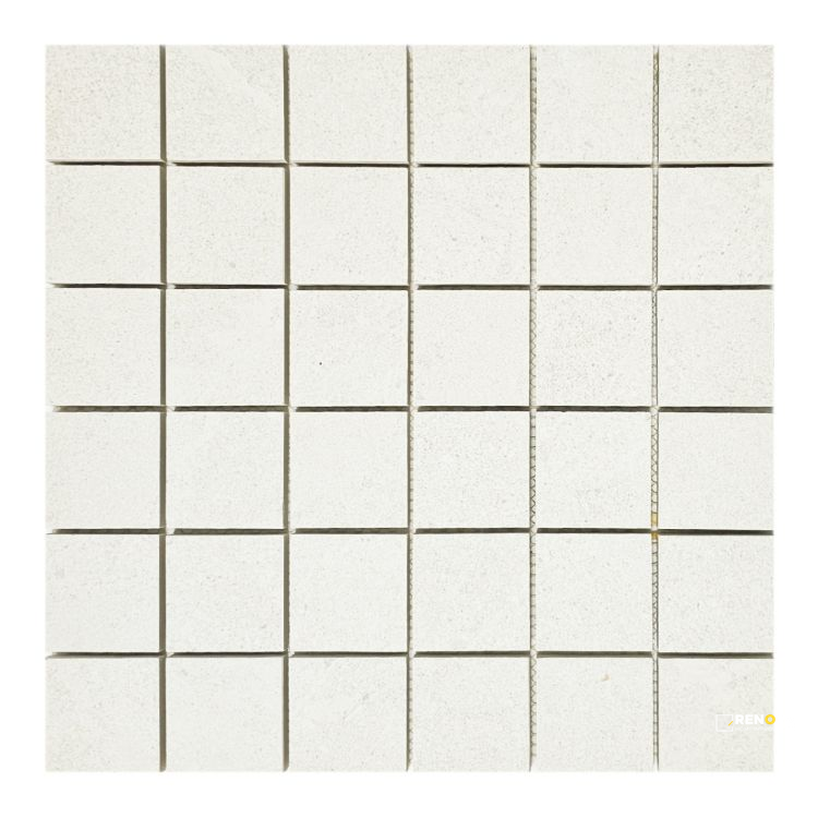 TUNE SNOW SQUARE MOSAIC 12" X 12" - 2