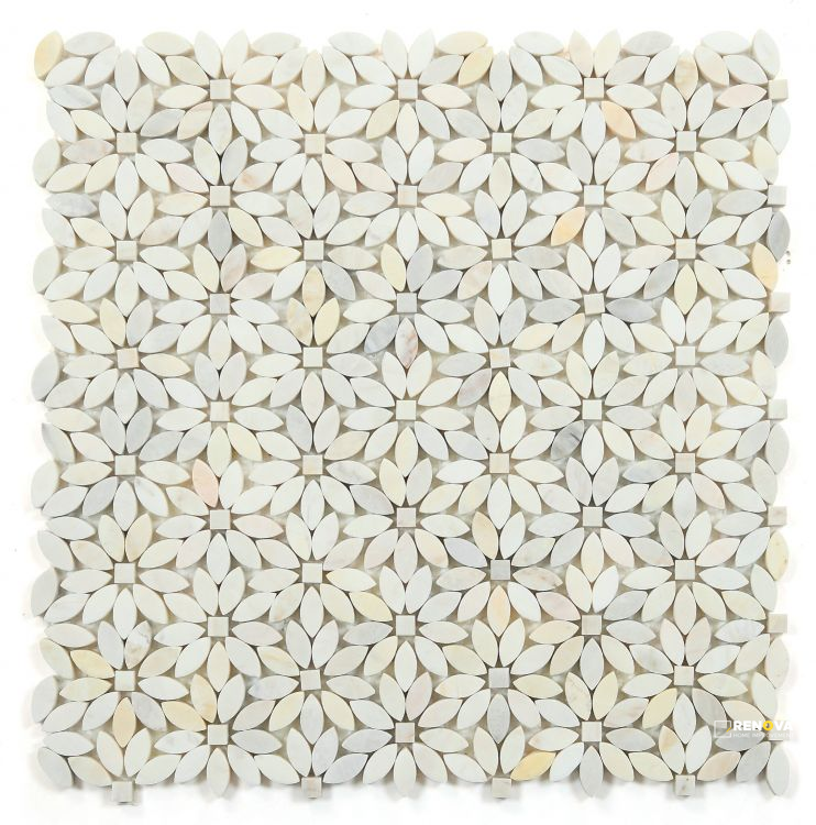 DAISY WILD EURA WOOD MOSAIC 12.25" X 12.25" - 5