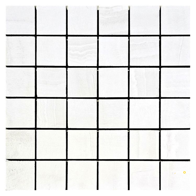SKORPION WHITE NATURALE MOSAIC 12" X 12" - 2