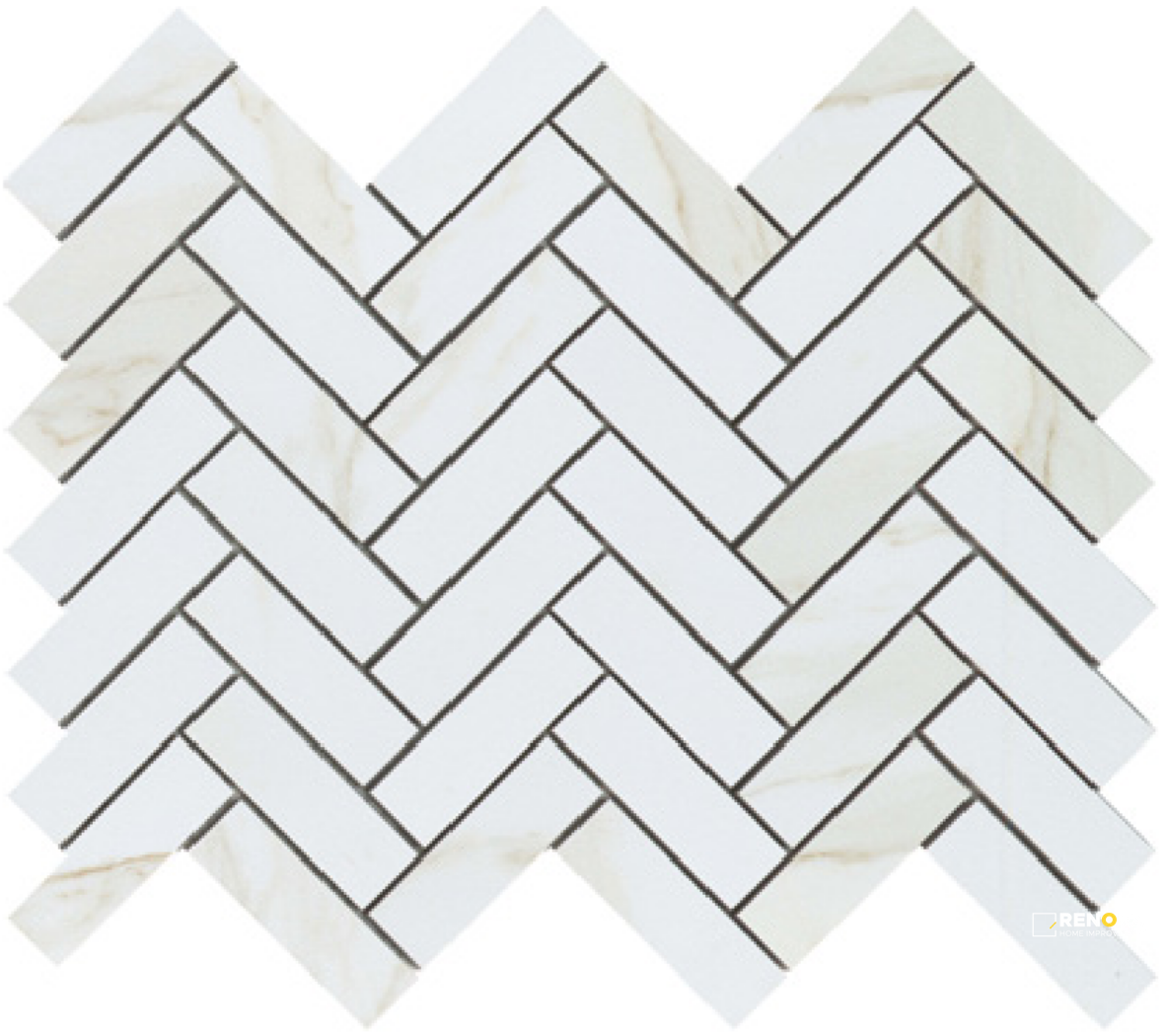 NOBLEZA 1X3 HERRINGBONE MATTE MOSAIC 10X12 - 4