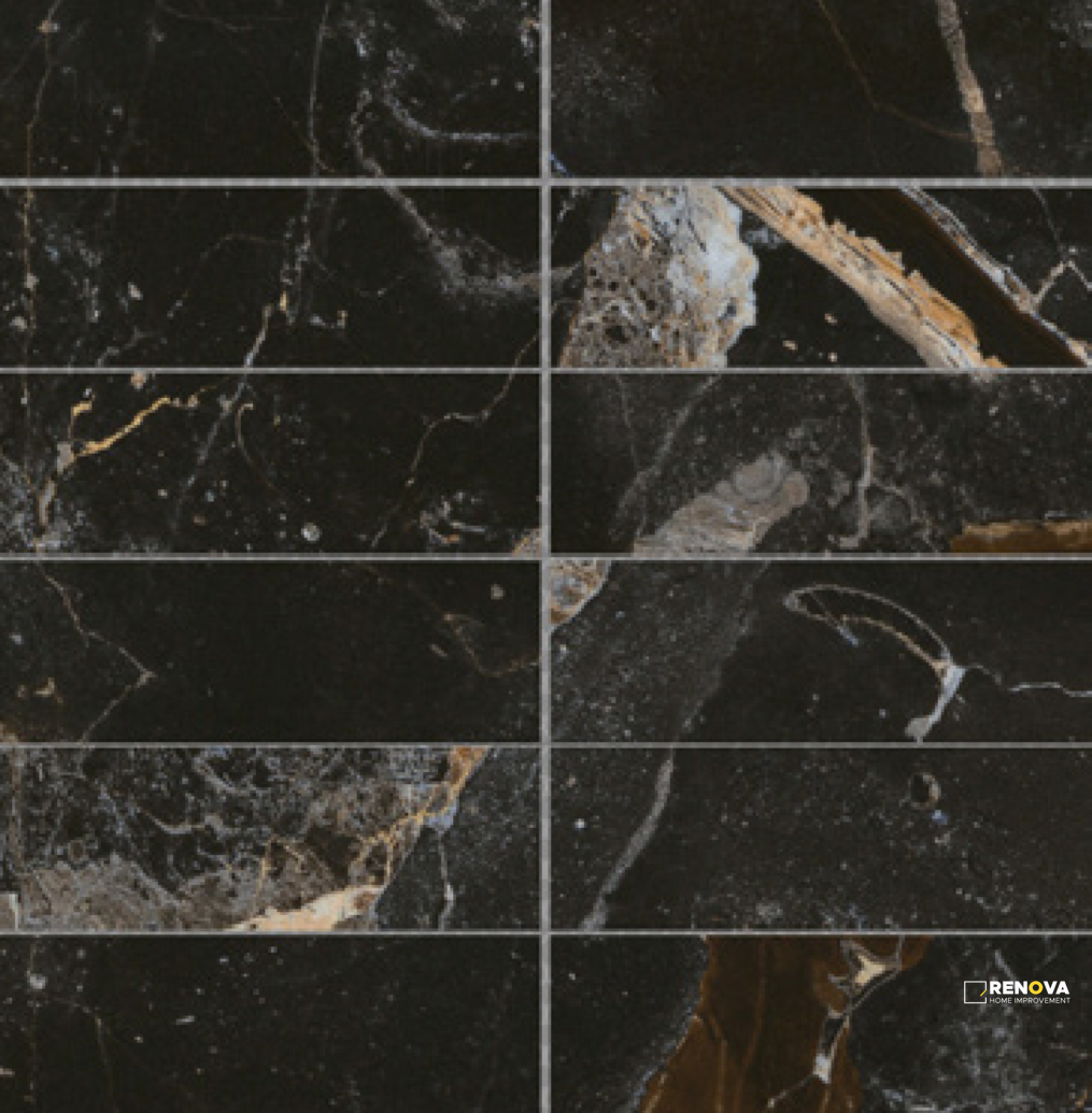 PARKVIEW POLISHED STACKED MOSAIC 2X6/12X12 - 5
