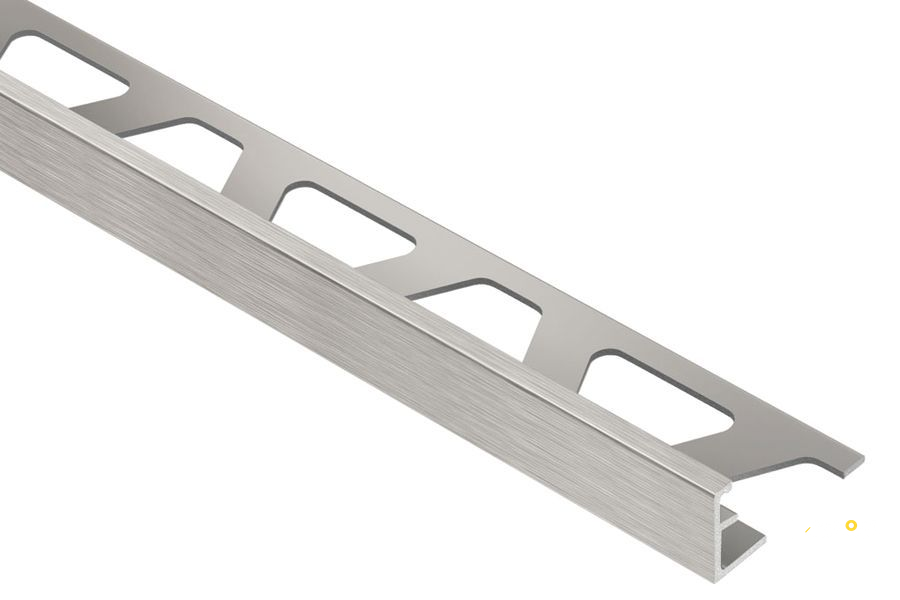 KERDI SCHLUTER SCHIENE A100ATGB BRUSHED NICKEL "L" SHAPED EDGE TRIM 3/8" - ARIA100ATGB - 4