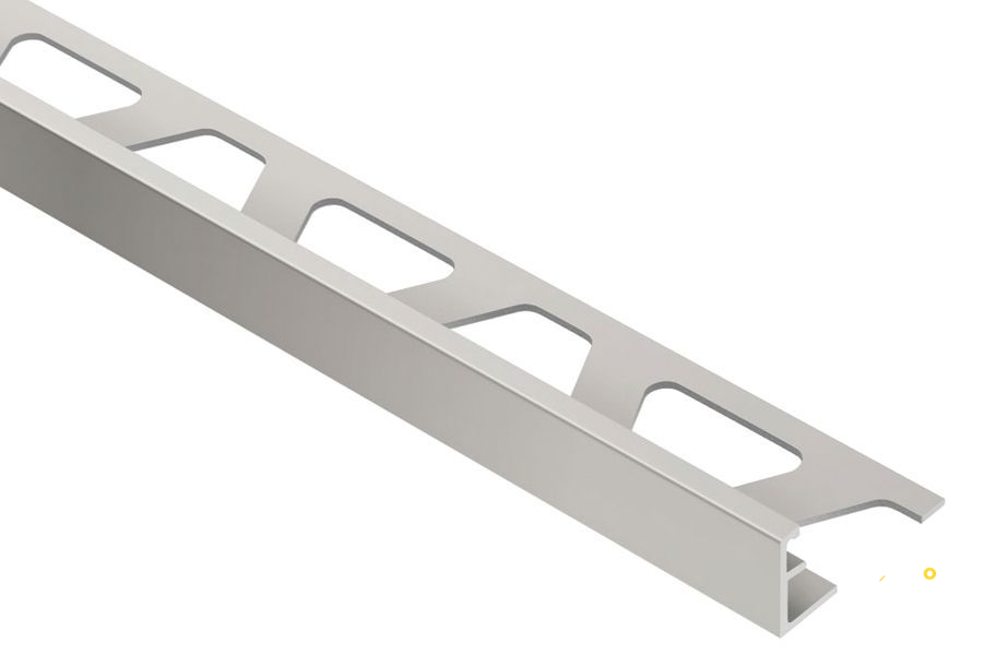 KERDI SCHLUTER SCHIENE A100AT SATIN NICKEL "L" SHAPED EDGE TRIM 3/8" - ARIA100AT - 2
