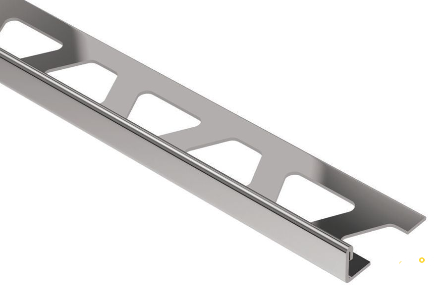 KERDI SCHLUTER SCHIENE A100ATG POLISHED NICKEL "L" SHAPED EDGE TRIM 3/8" - ARIA100ATG - 5