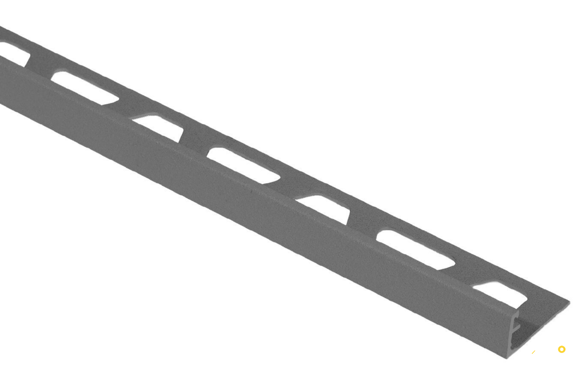 KERDI SCHLUTER TRENDLINE SCHIENE A100TSG PEWTER COLOR COATED 3/8" - 6