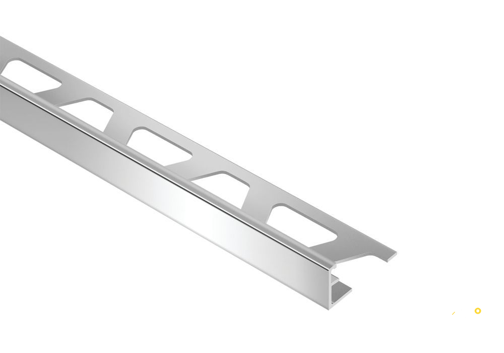 KERDI SCHLUTER SCHIENE A100ACG/300 POLISHED CHOME "L" SHAPED EDGE TRIM 3/8" 10FT - ARIA100ACG/300 - 2