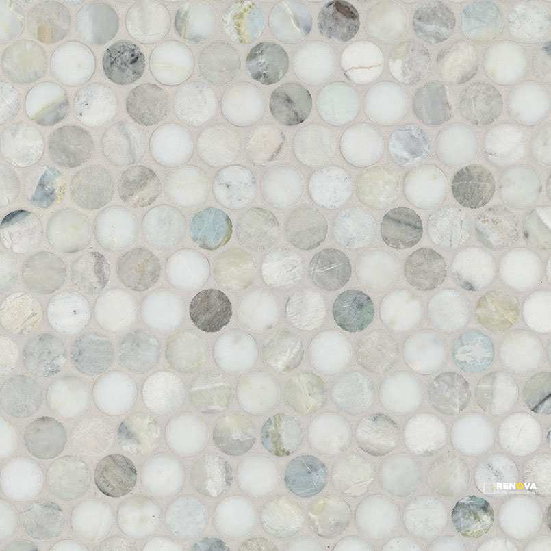 CLOUDLAND ROUND PATTERN POLISHED MOSAIC - 4