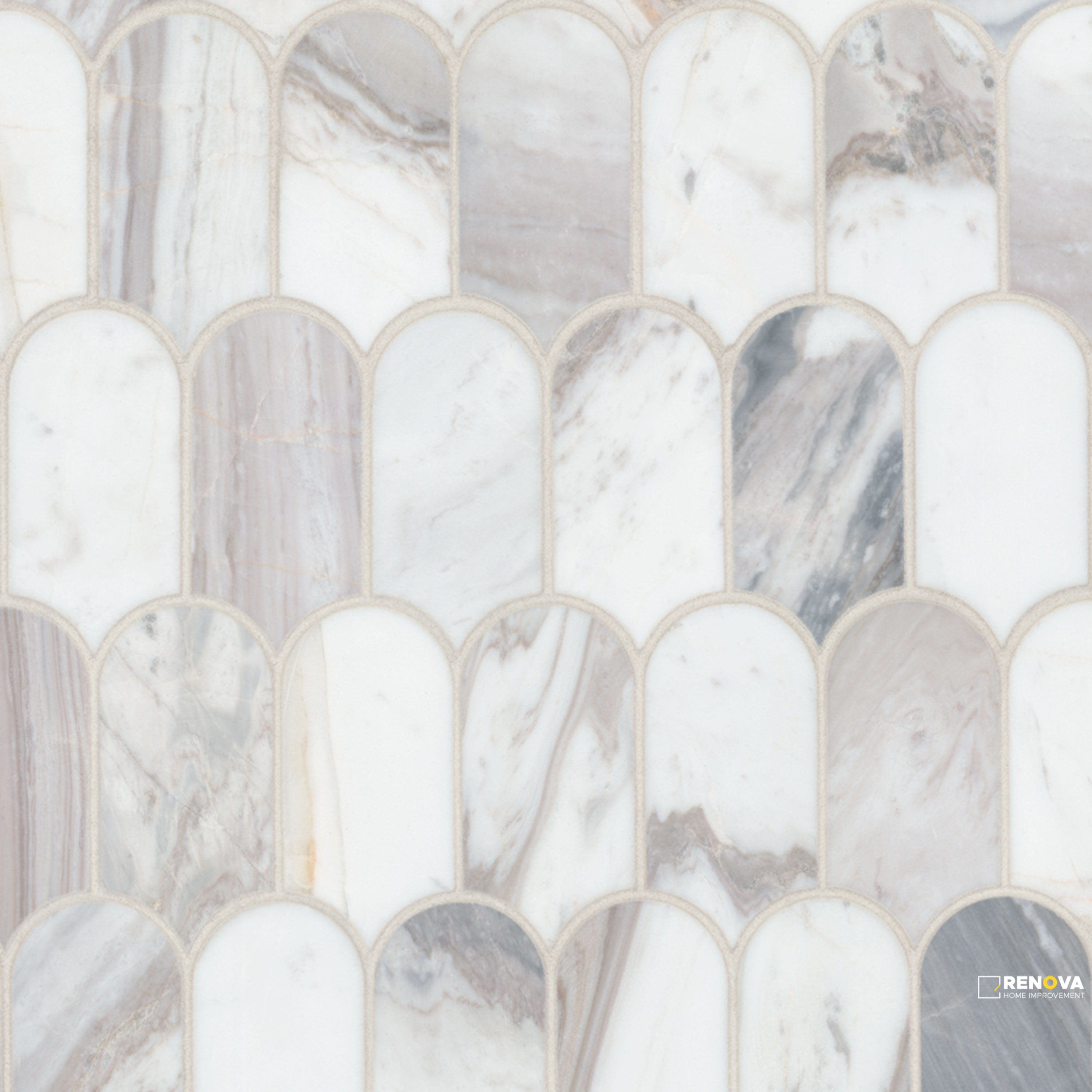 EDESSA SCALLOP POLISHED MOSAIC - 5