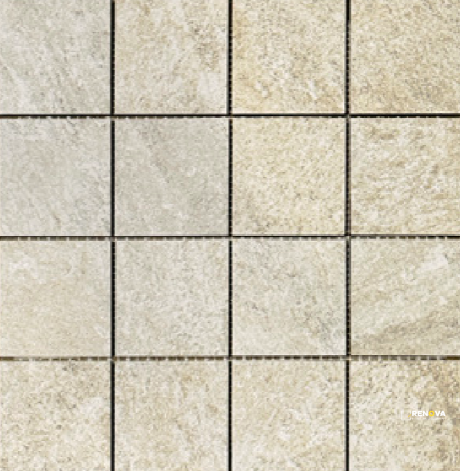 MILLENNIUM QUARTZ MOSAIC 3" X 3" - 4