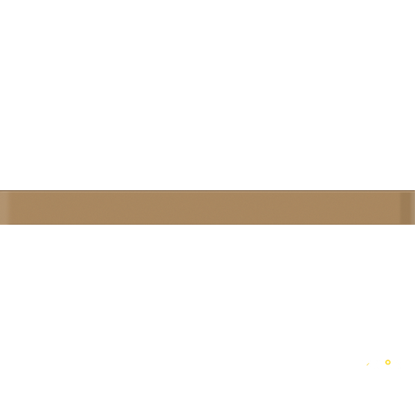 CROSSVILLE GLASS BLOX CHAMPAGNE 1/2X6 LINER BAR - 2